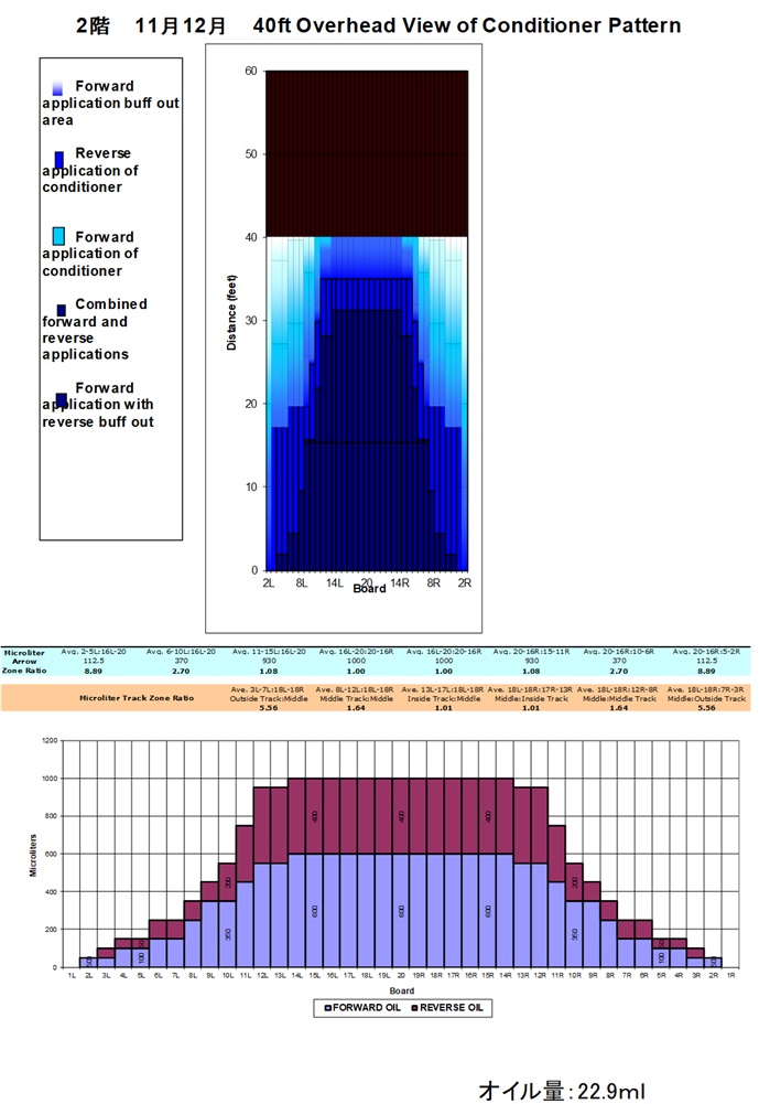 2025年11月12月レーンコンディション