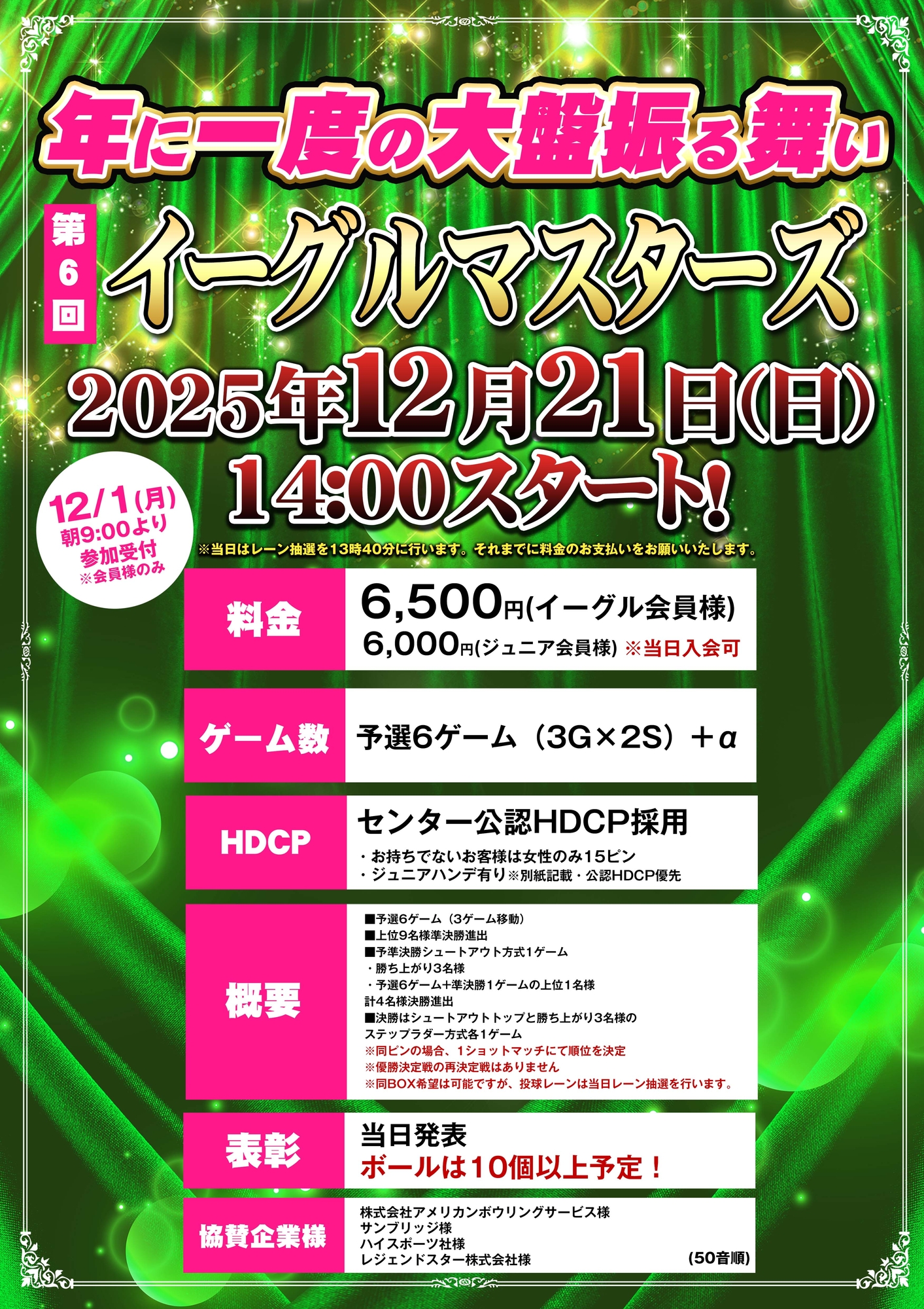 第6回イーグルマスターズ